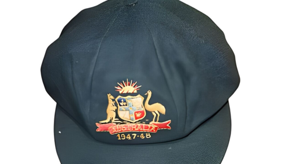 bradmans hidden baggy green set for record auction Bradman’s Hidden Baggy Green Set for Record Auction