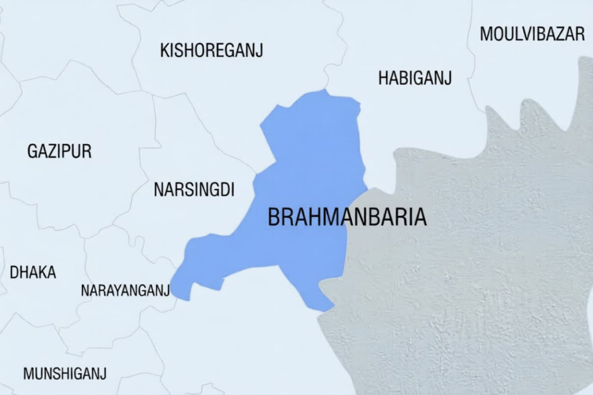 Brahmanbaria Van Crushes Rickshaw Driver