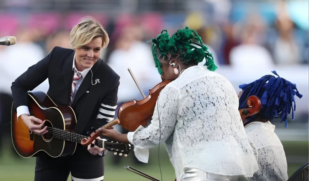 brandi carlile elevates america the beautiful pre super bowl Brandi Carlile Elevates ‘America the Beautiful’ Pre-Super Bowl