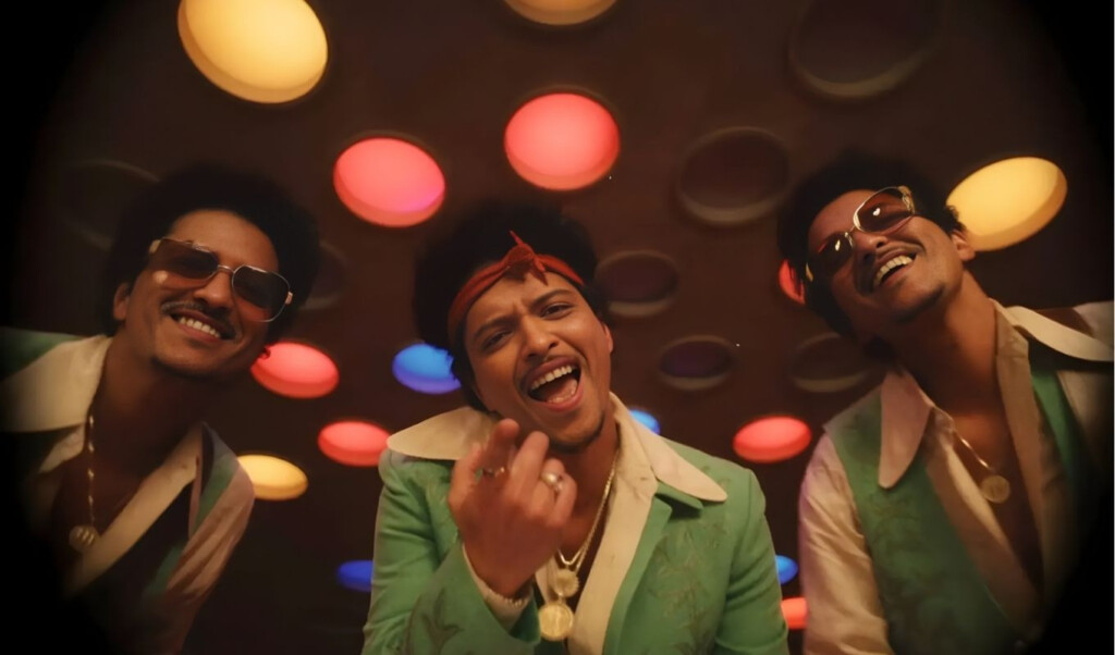 bruno mars is celebrating himself in his new i just might Bruno Mars is celebrating himself in his new ‘I Just Might’.