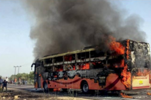 Bus Inferno Claims at Least 20 Lives in Western India’s Rajasthan