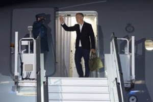 Canadian PM Arrives in Kyiv for Ukrainian Independence Day