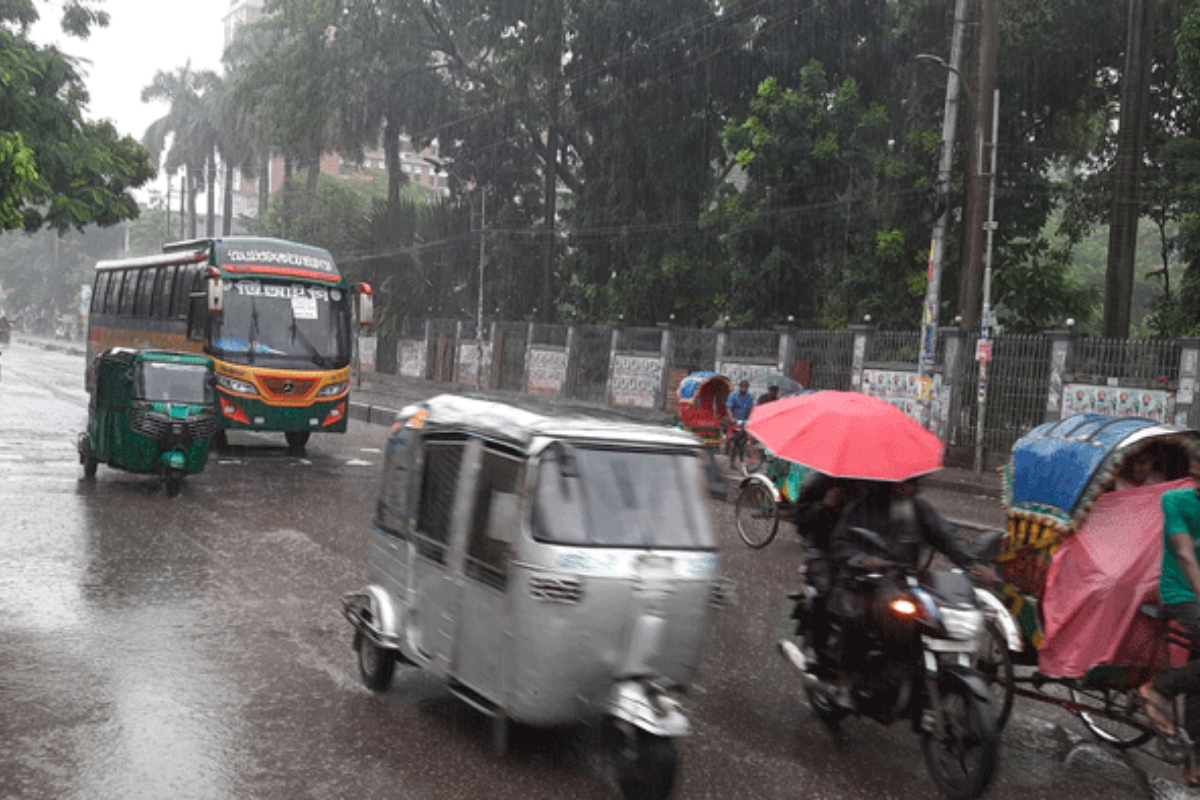 Capital City Enjoys First Rain of Season