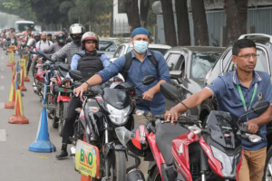 Capital Drivers And Bikers Face Long Fuel Queues