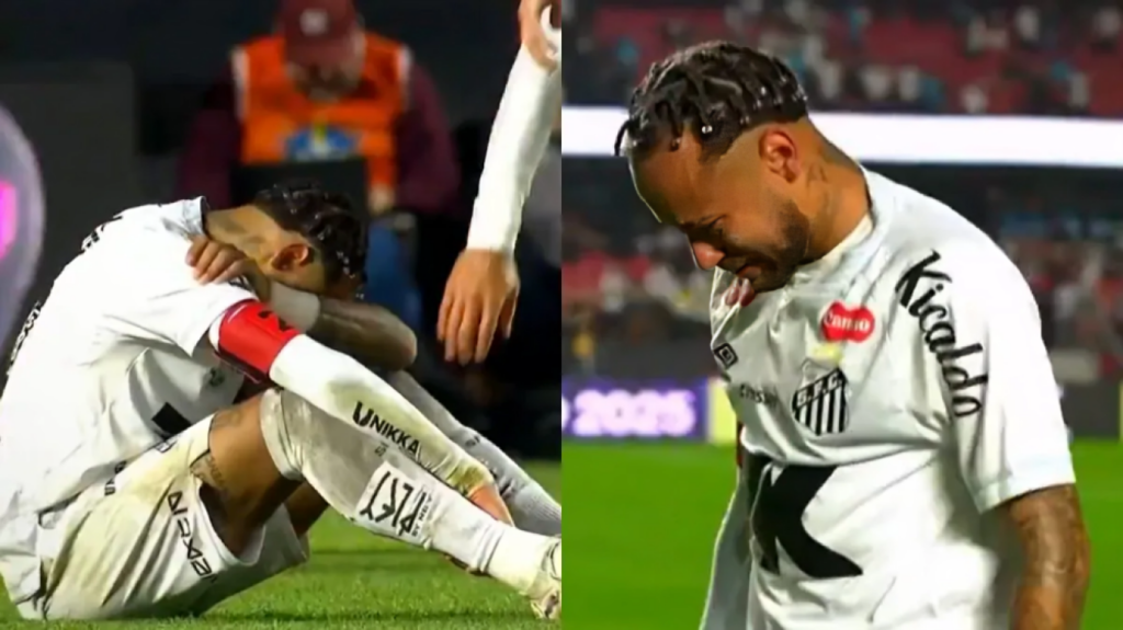 careers worst defeat neymar breaks down in tears on the pitch Career’s Worst Defeat: Neymar Breaks Down in Tears on the Pitch