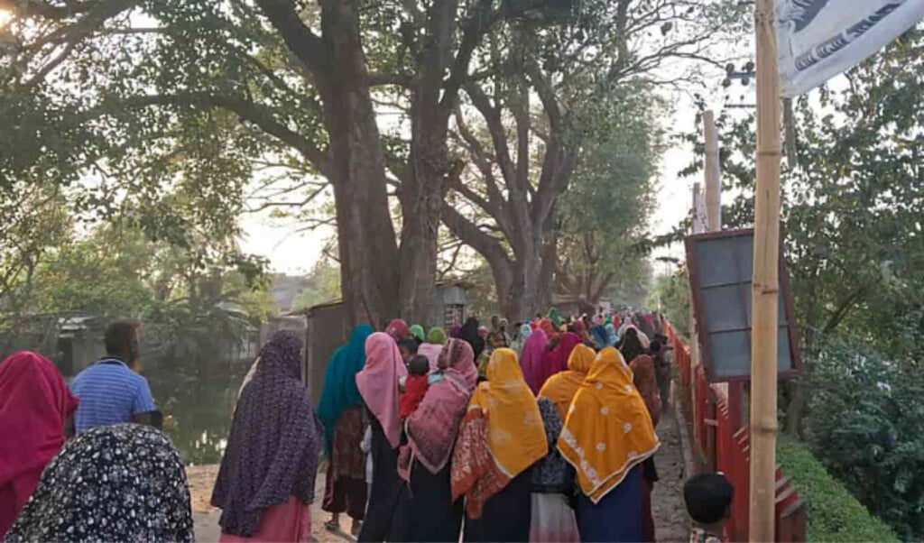 cash for crowds rajshahi election marches Cash for Crowds: Rajshahi Election Marches