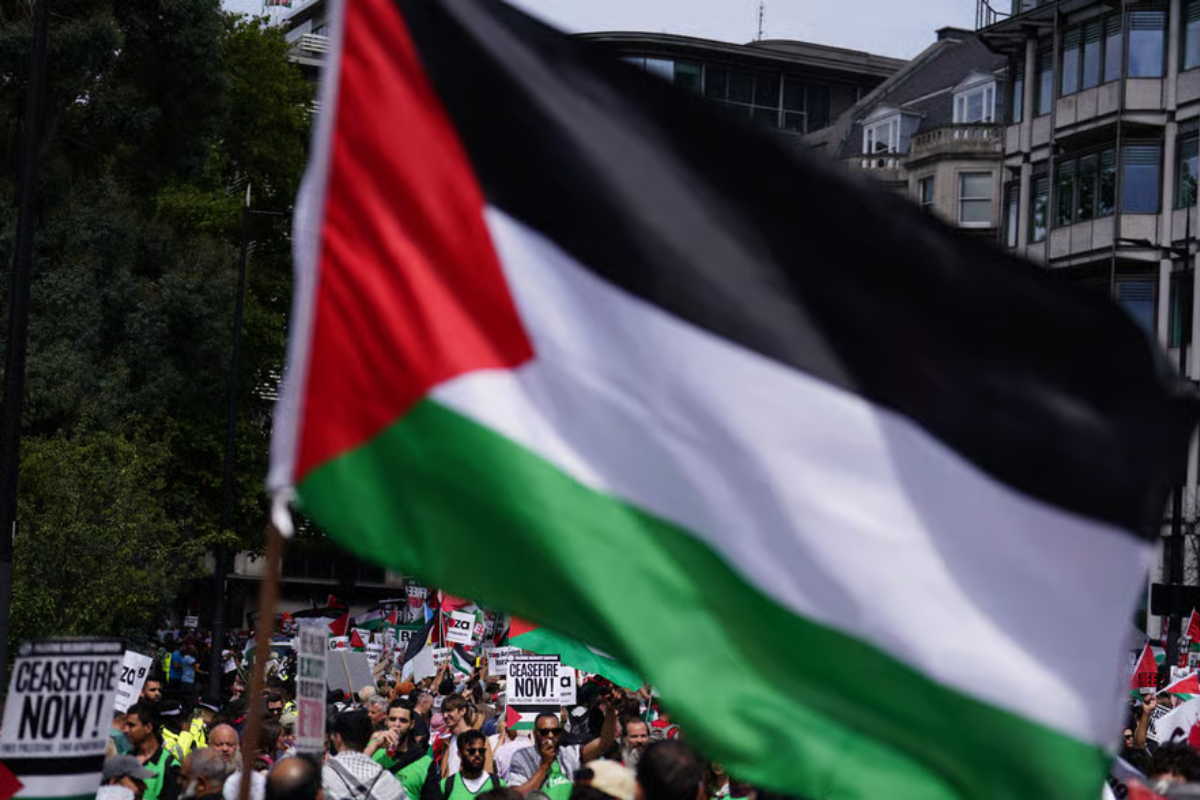 Celebrities Rally in London at Gaza Fundraiser