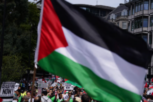 Celebrities Rally in London at Gaza Fundraiser