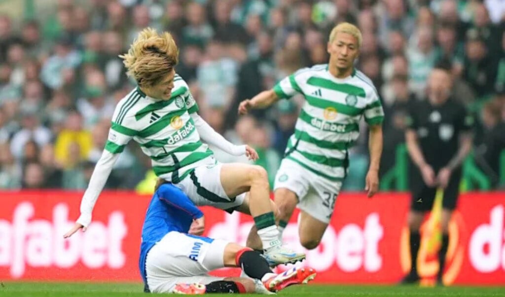 celtic defeat 10 man rangers to reach league cup final Celtic Defeat 10-Man Rangers to Reach League Cup Final