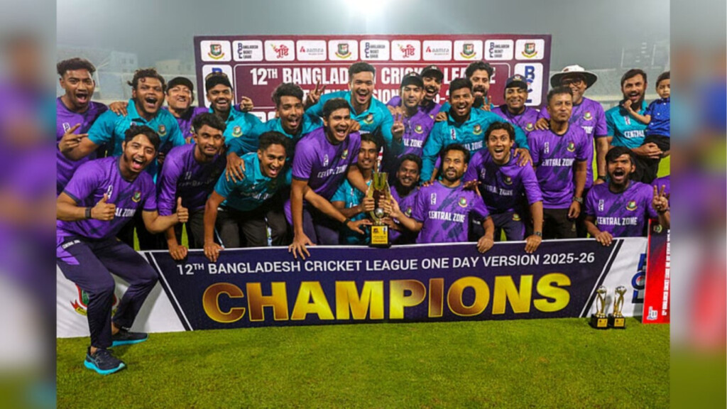 central zone dominate lacklustre bcl one day final Central Zone Dominate Lacklustre BCL One-Day Final