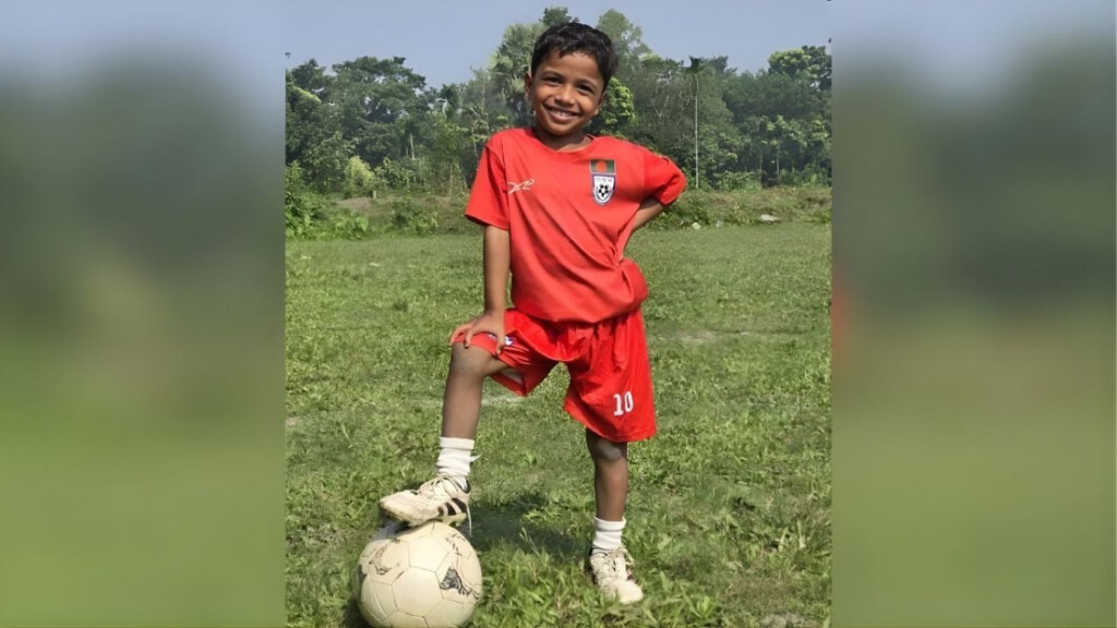 child prodigy mini messi from chandpur joins bksp academy Child Prodigy ‘Mini Messi’ from Chandpur Joins BKSP Academy