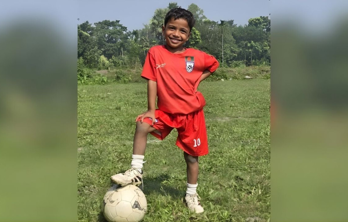 Child Prodigy ‘Mini Messi’ from Chandpur Joins BKSP Academy