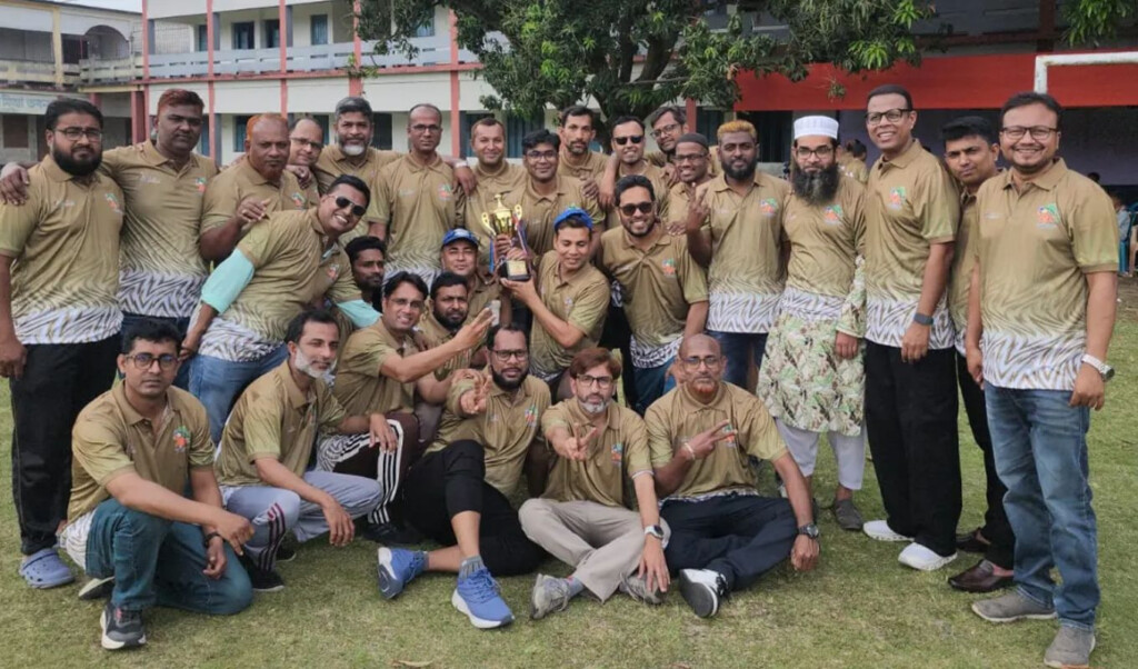 childhood bonds rekindled in kumar khali cricket fest Childhood Bonds Rekindled in Kumar Khali Cricket Fest