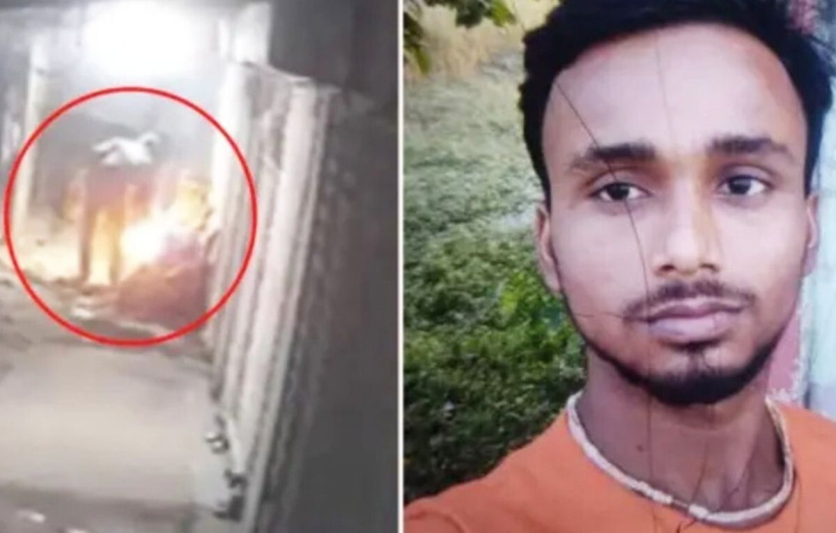 Chilling CCTV Footage Reveals Fatal Garage Arson in Narsingdi