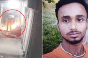 Chilling CCTV Footage Reveals Fatal Garage Arson in Narsingdi