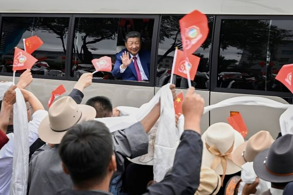 chinas xi pushes development and ethnic unity during rare tibet visit China's Xi Pushes Development and Ethnic Unity During Rare Tibet Visit