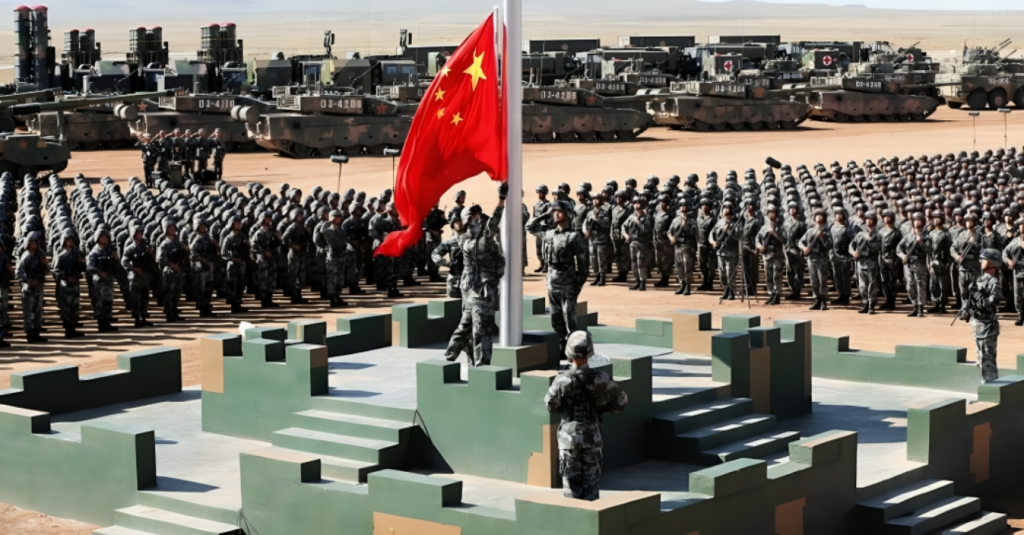 chinese troops endure intense heat during rehearsals for grand military parade Chinese Troops Endure Intense Heat During Rehearsals for Grand Military Parade
