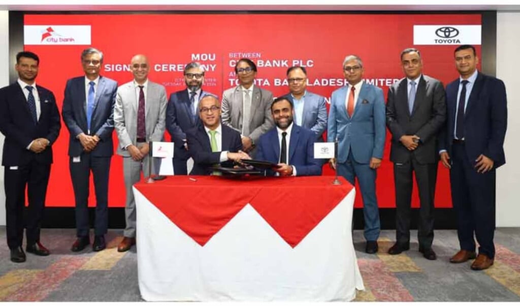 city bank toyota strengthen corporate cooperation City Bank, Toyota Strengthen Corporate Cooperation
