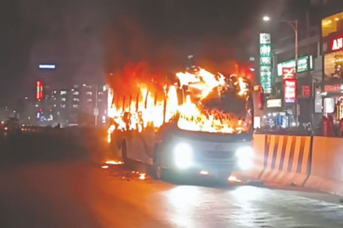 Cocktail Attacks and Vehicle Fires Erupt Across Bangladesh