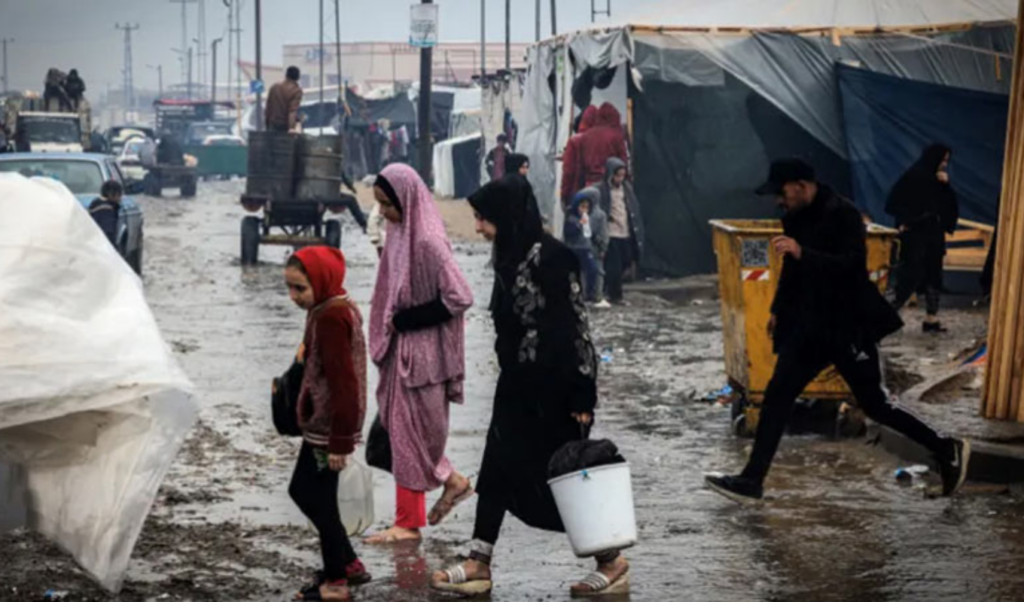 cold wave and rain deepen the suffering of gaza residents Cold Wave and Rain Deepen the Suffering of Gaza Residents