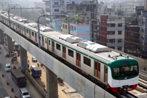 Construction of Dhaka Metro Rail-5 Suspended