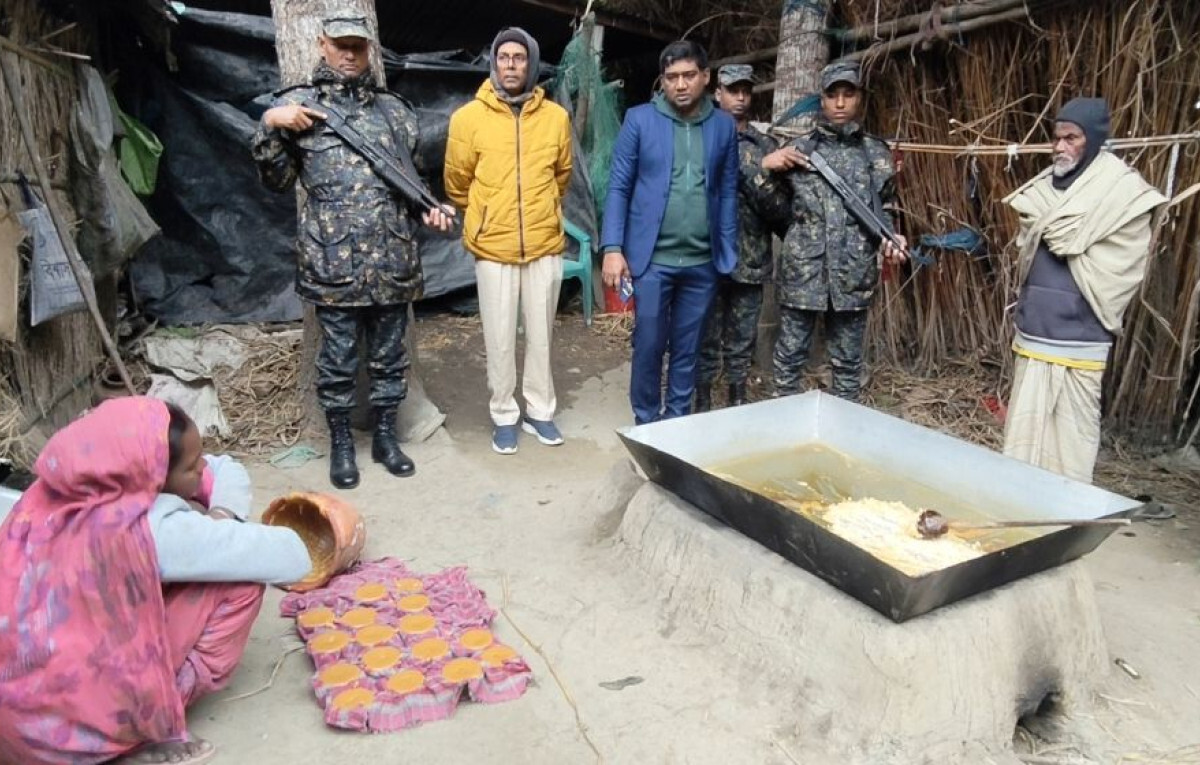 Consumer Rights Raid at Adulterated Jaggery Factory in Harirampur