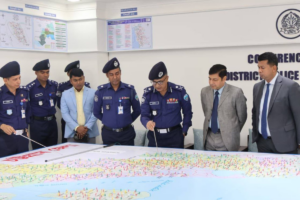 Control Room Monitors Election Activities