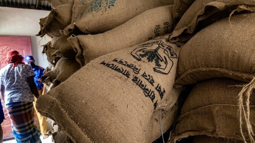 controversy over political slogan on vgf rice Controversy Over Political Slogan on VGF Rice