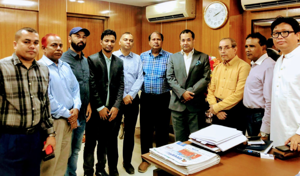 courtesy meeting between state minister for information and onab Courtesy Meeting Between State Minister for Information and ONAB