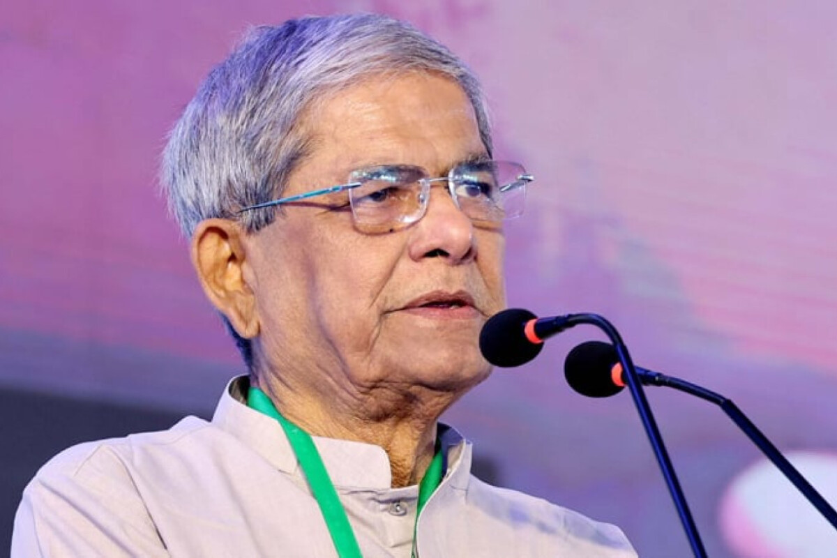 Current unrest is the responsibility of the interim government: Mirza Fakhrul