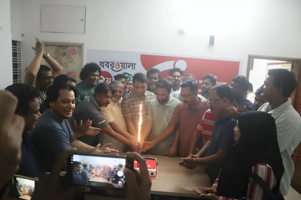 daily khabarwala celebrates its second anniversary in kushtia Daily Khabarwala Celebrates Its Second Anniversary in Kushtia
