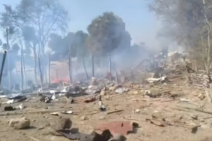 Deadly Airstrikes Scar Myanmar Villages