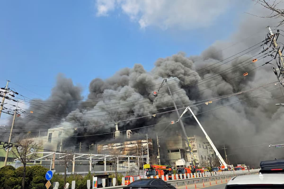Deadly Fire Claims 11 Lives in South Korean Factory