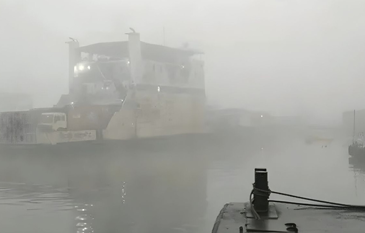 Dense Fog Forces Nationwide Suspension of Maritime Traffic