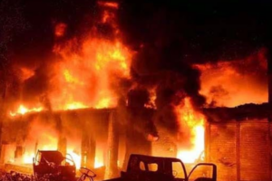 Devastating Fire Engulfs Multi-Storey Building in Chattogram