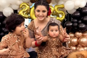 Dhallywood Star Pori Moni Admitted to Hospital with Her Children