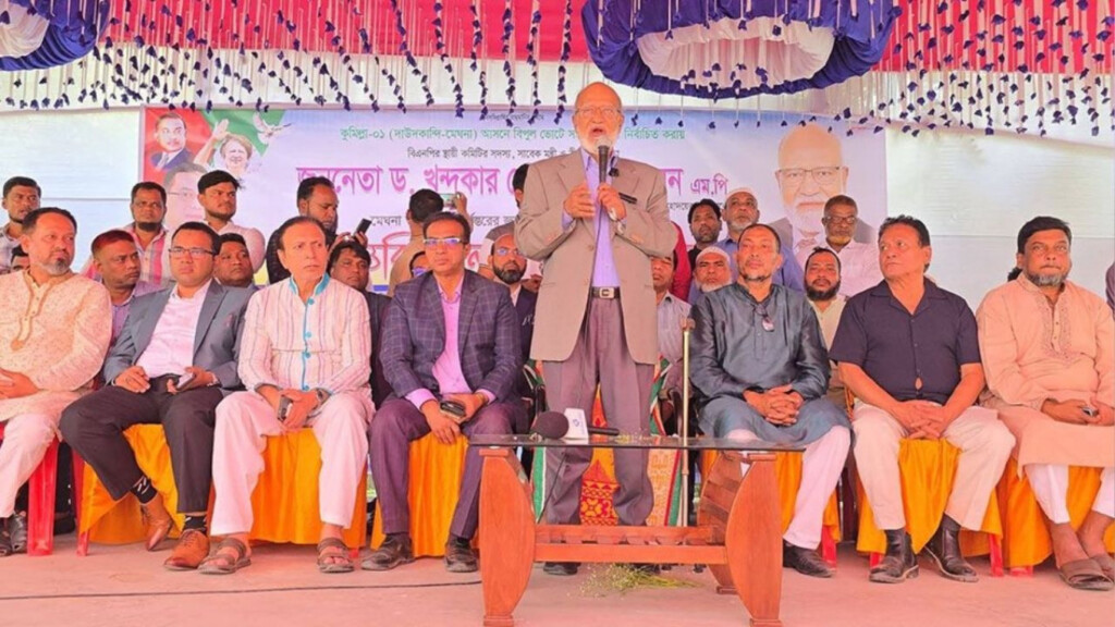 dr mosharraf vows to purge meghna of criminality Dr Mosharraf Vows to Purge Meghna of Criminality