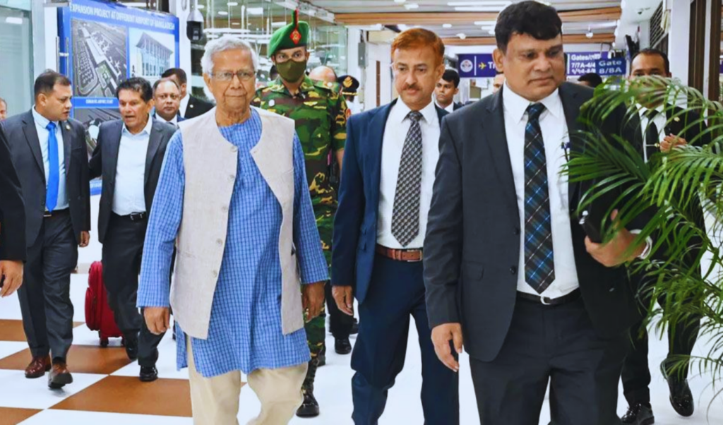 dr muhammad yunus departs jamuna state guesthouse Dr. Muhammad Yunus Departs Jamuna State Guesthouse