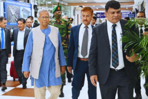 Dr. Muhammad Yunus Departs Jamuna State Guesthouse