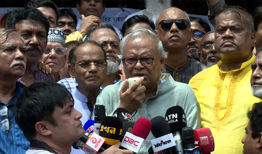 dr yunus administration is giving shelter to his allies rizvi Dr. Yunus' administration is giving shelter to his allies: Rizvi
