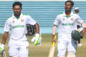Dramatic Draw in Rajshahi-Dhaka Clash; Tanjid and Pritom Shine with Centuries
