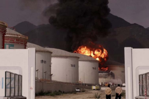 Drone Strike Hits Oil Tanks at Salalah Port