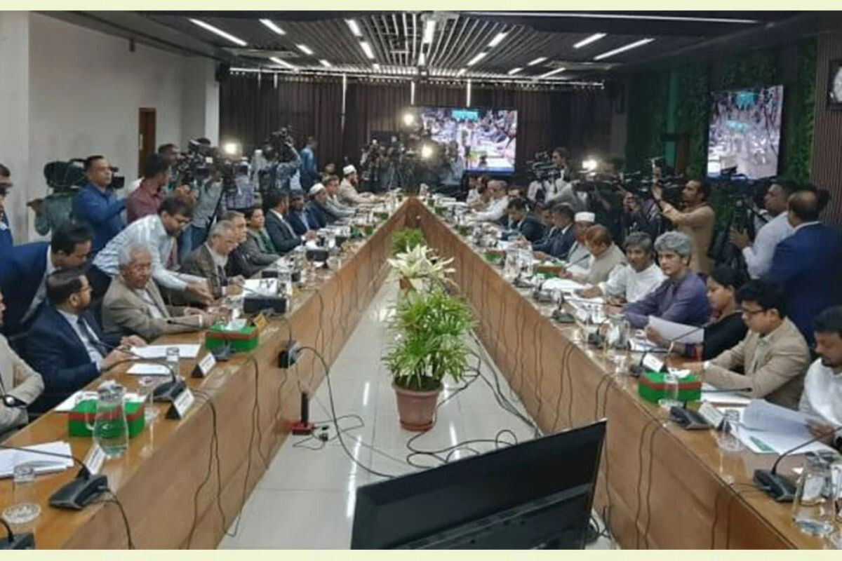 EC Holds Dialogue with Six Parties Including Jamaat and NCP