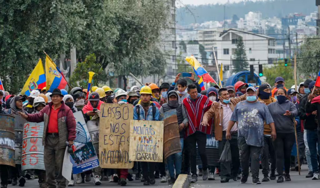 ecuador armed forces kill fuel price protester indigenous group says Ecuador Armed Forces Kill Fuel Price Protester, Indigenous Group Says