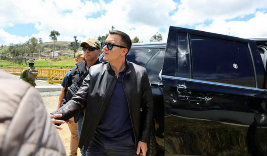 ecuador president escapes attack on motorcade Ecuador President Escapes Attack on Motorcade
