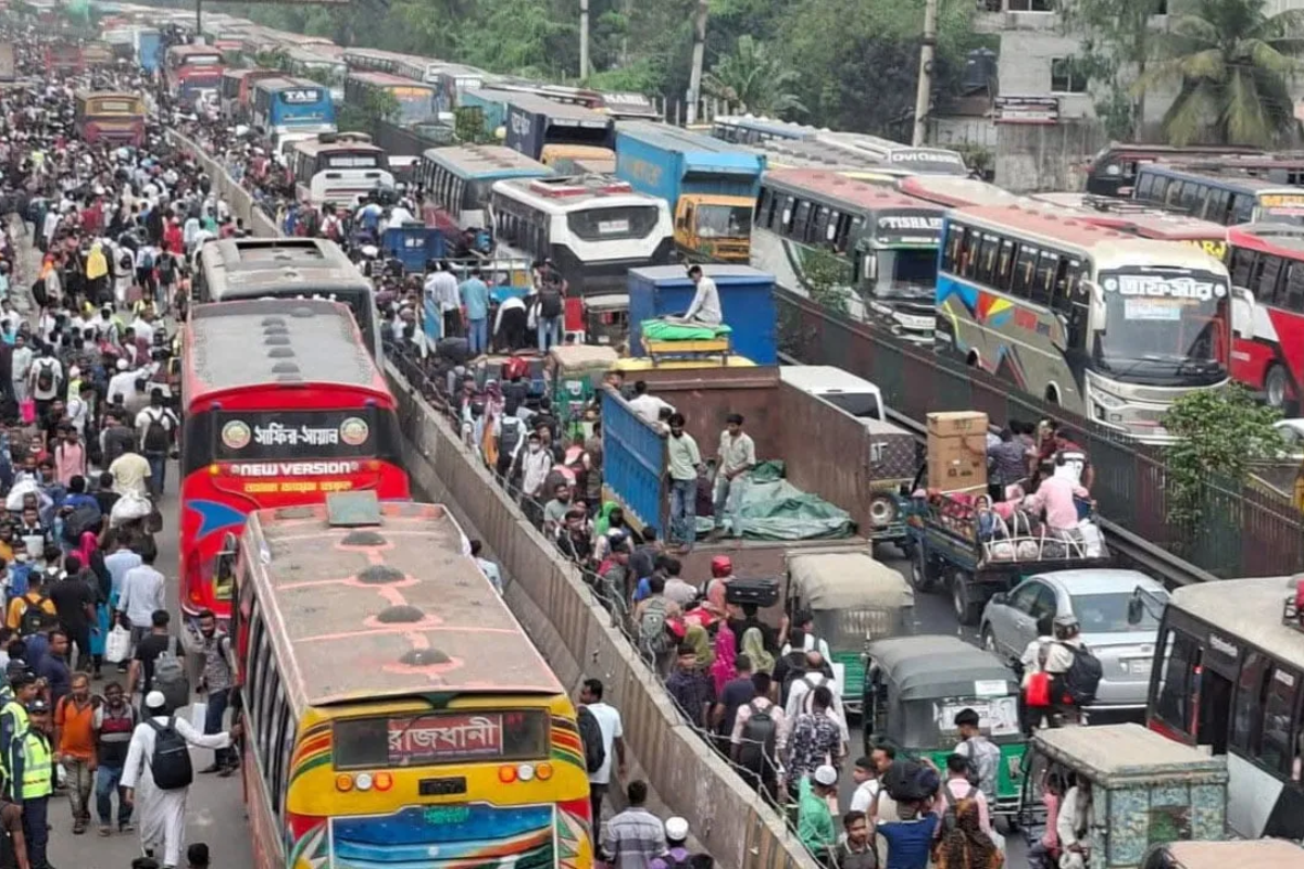 Eid Travel Sees Tk 1.48 Billion Extra Fares