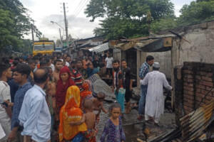 Eight Shops Reduced to Ashes in Kochakata Market Fire