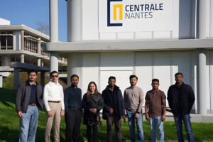 Eight young Bangladeshis are studying in France on the same scholarship