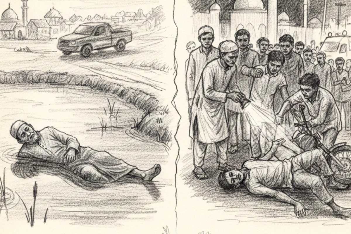 Elderly Man and Teenager Die in Separate Road Accidents in Jhinaidah