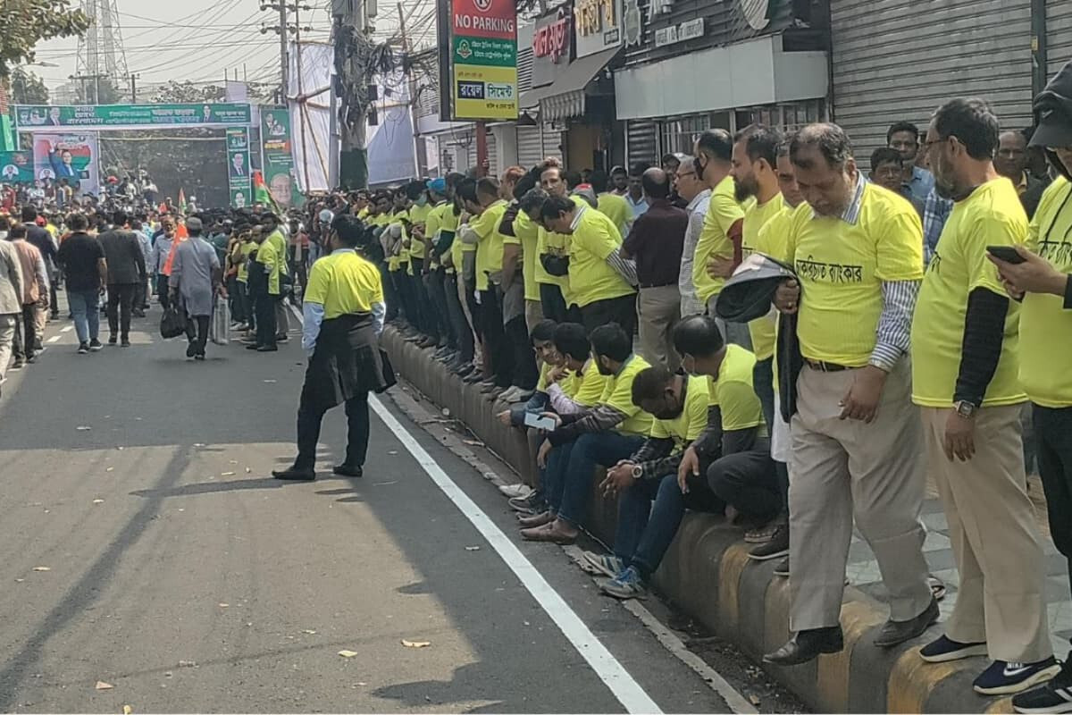 Ex-Bankers Protest for Justice in Chittagong